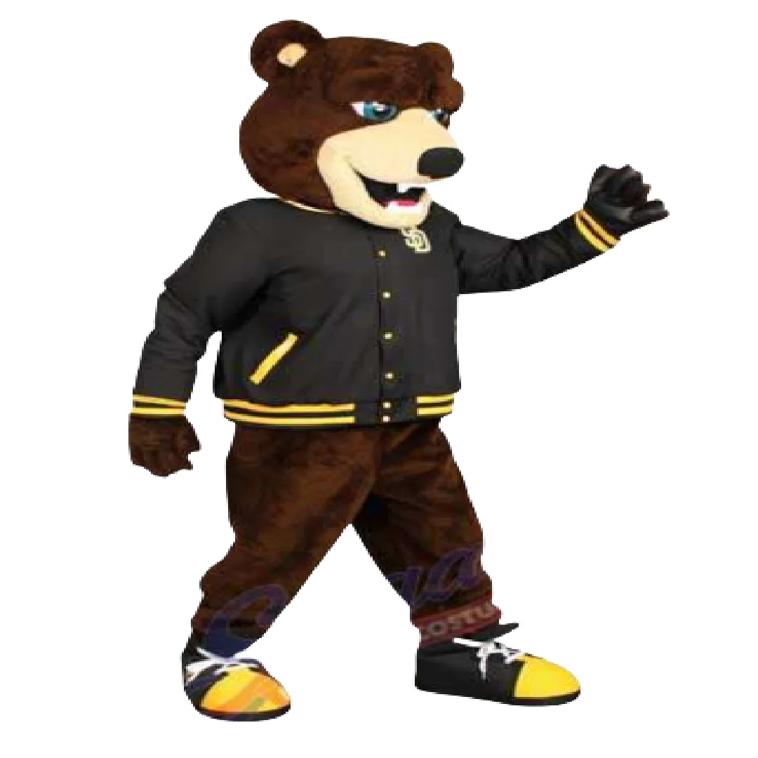 Grizzly ours mascotte costume personnalisé fantaisie anime cosplay kit mascotte thème déguisement carnaval costume b0764