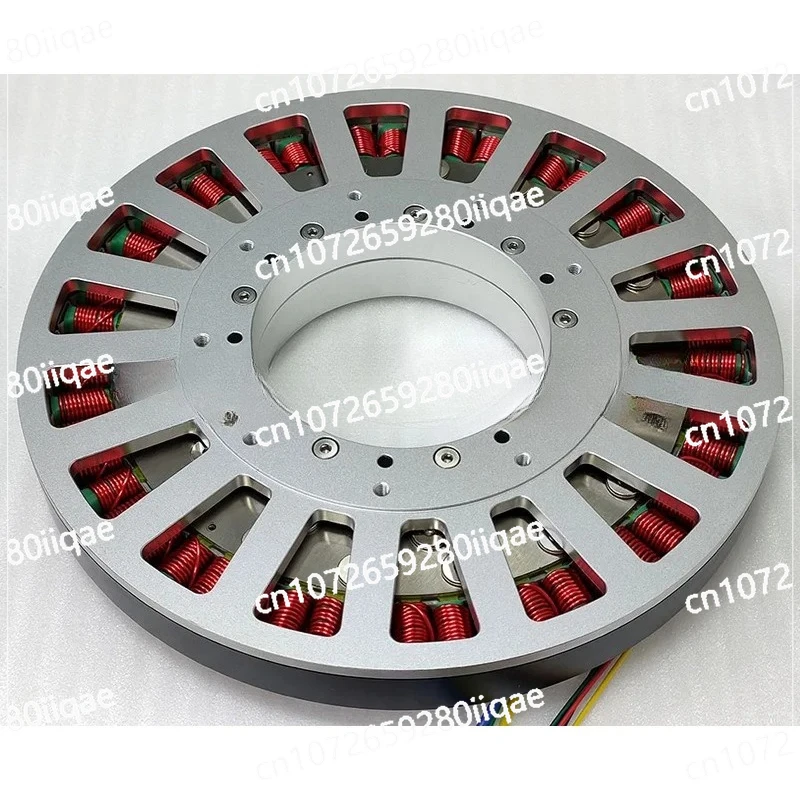 Torque 10Nm Magnet Brushless DC Motor 20310, 54N60P Hollow Shaft Ultra-thin Low-speed Torque Motor