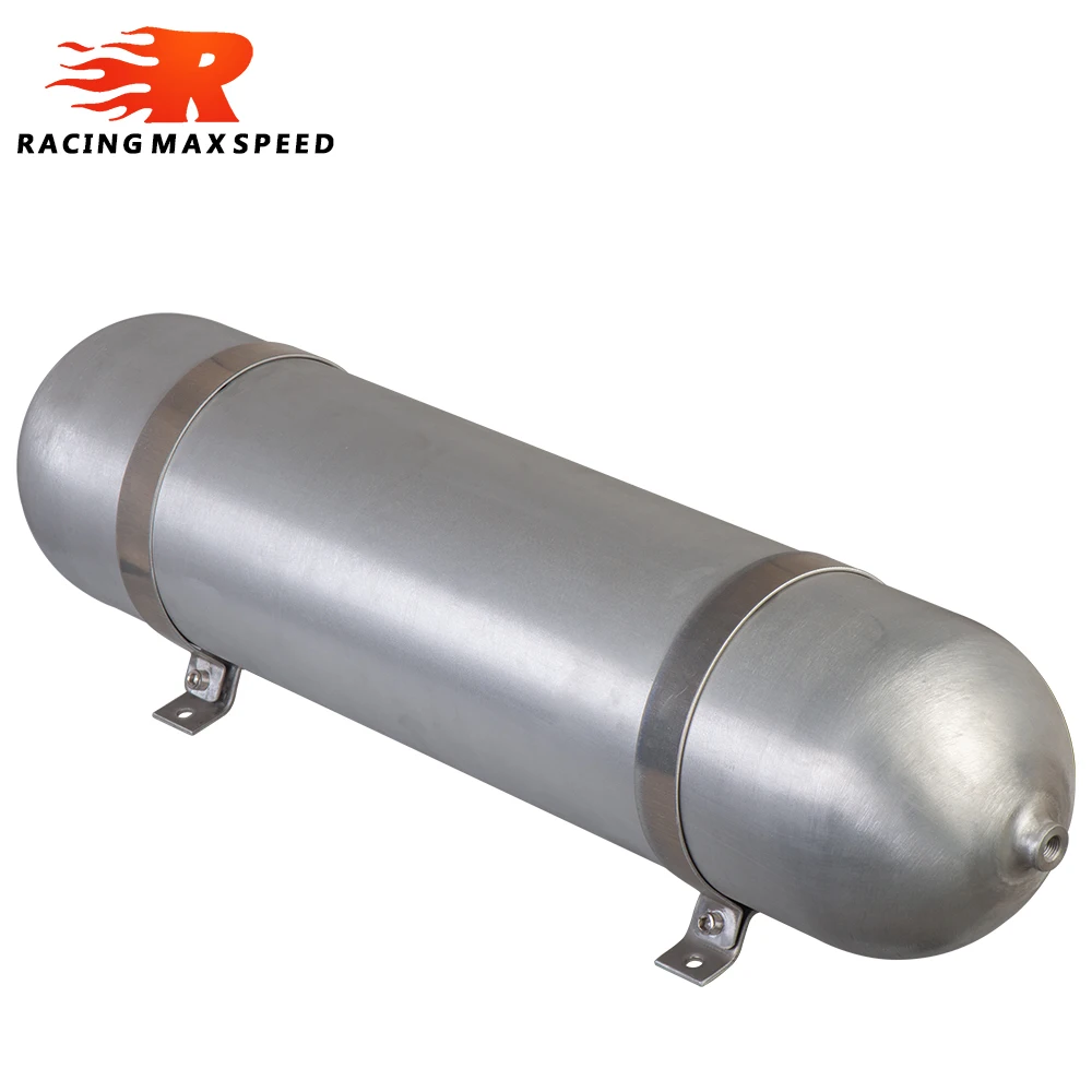 Universal 3/4/5 Gallon Aluminum Seamless Air Cylinder Air Tank Pneumatic Air Suspension System Tunning Vehicle Parts