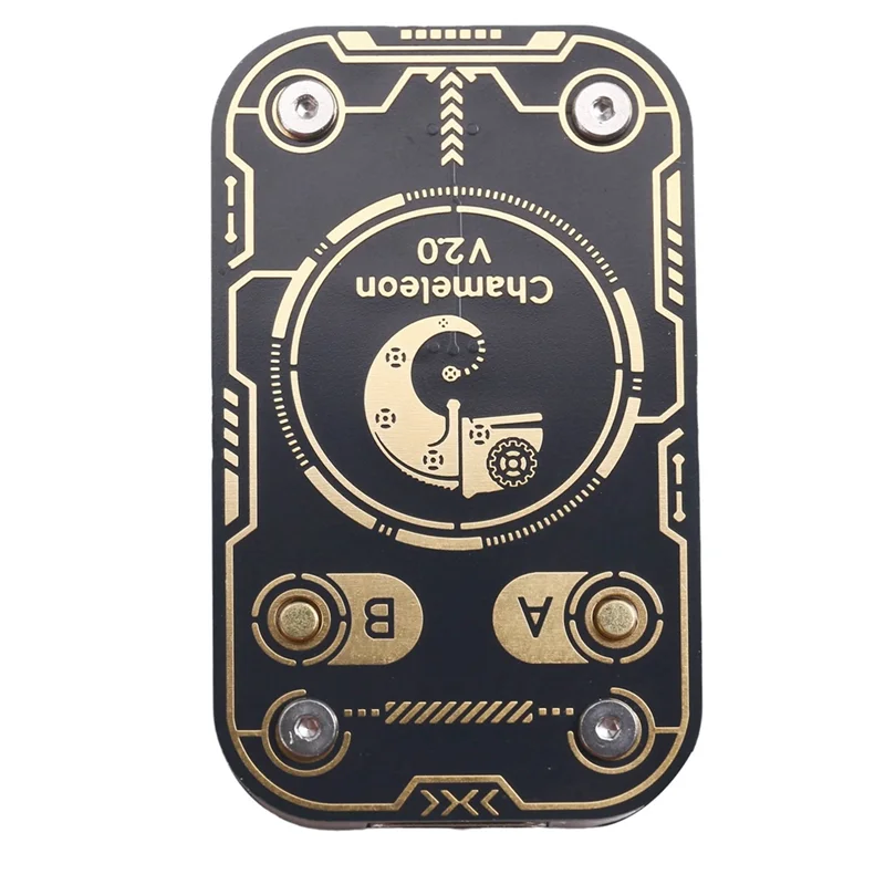 【RECOMENDAR】Chameleon V2.0 125Khz 13.56Mhz RFID قارئ الشرائح الذكية المحاكي + 5XUID/CUID سلسلة المفاتيح بطاقة فك NFC الناسخ