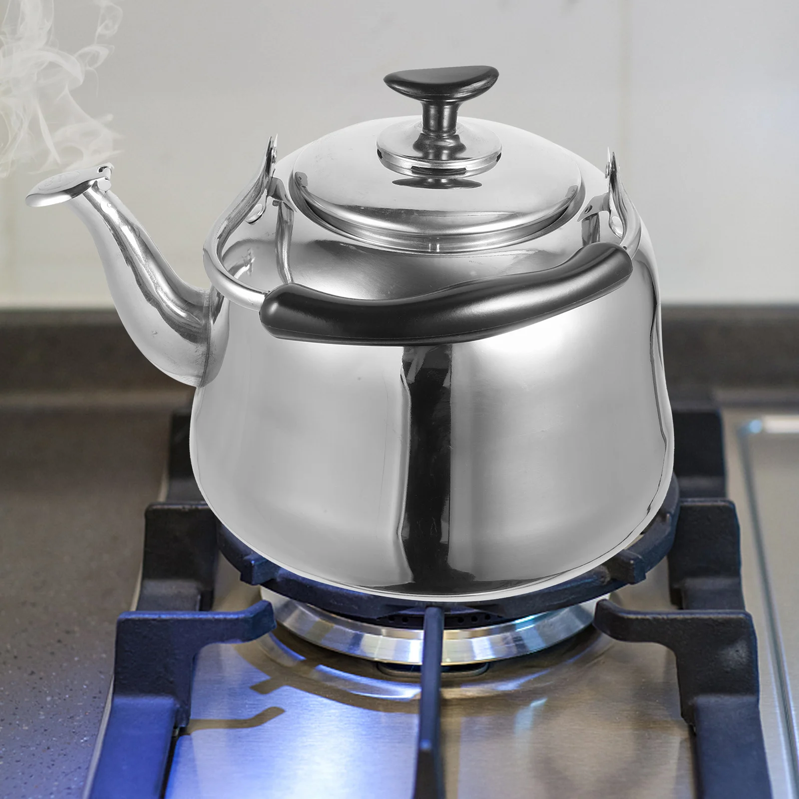 

Stainless Steel Teakettle 3L Large Capacity Whistling Kettle Home Teapot Thicken Cooker Gas Induction Suitable Kitchen