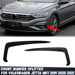 Front Bumper Spoiler Splitter Air Vent Fog Lamp Grille Trim For Volkswagen VW Jetta MK7 GLI S SE SEL R-Line 2019 2020 2021