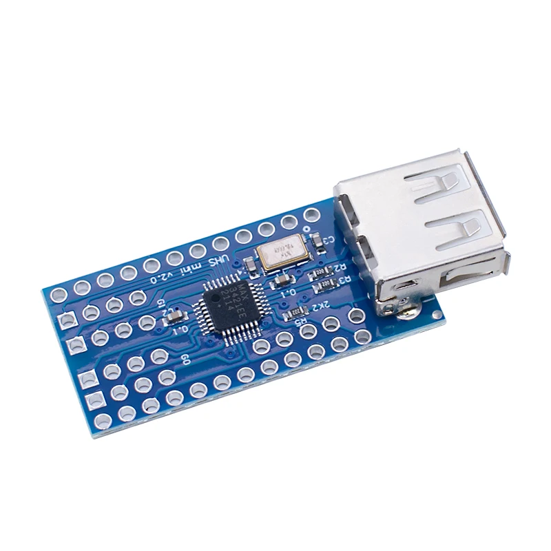 Mini USB‑HOST Expansion Module MAX3421E Chip SPI Communication Interface Support USB Keyboard Mouse Camera For Arduino MCU DIY