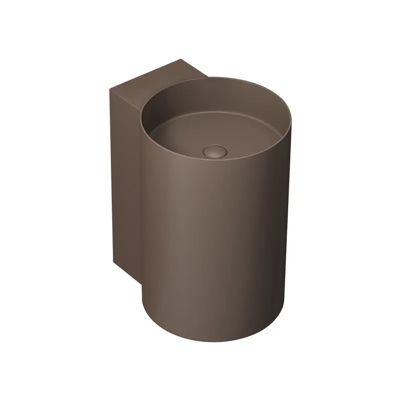 Chinese aesthetic wall-mounted washbasin Small apartment Bathroom integrated round Wall-mounted washbasin
