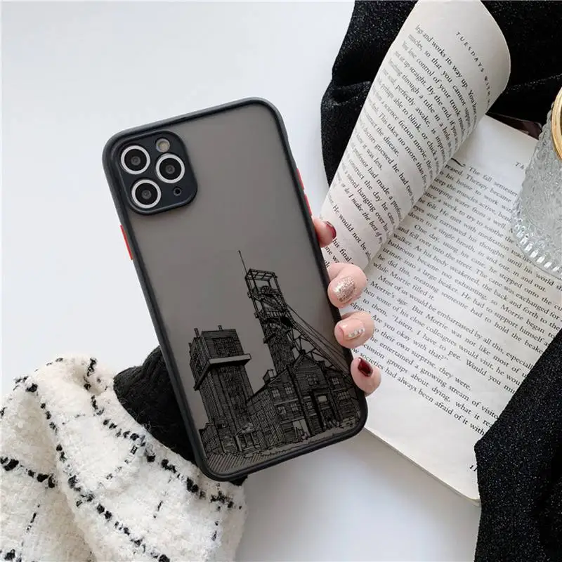 World Famous Historical Landmark Building Phone Case matte transparent For iphone 14 11 12 13 plus mini x xs xr pro max cover