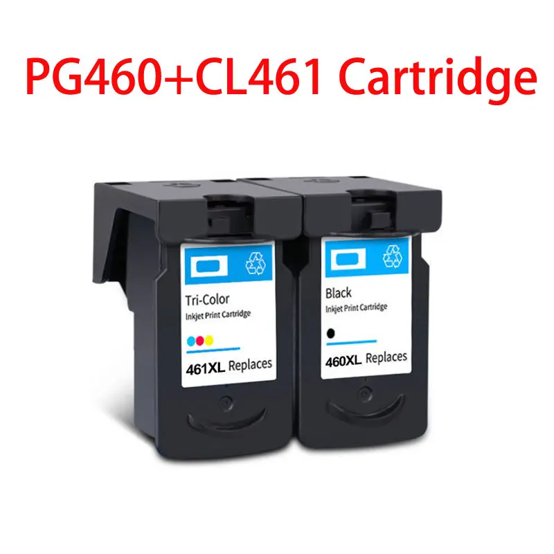 Compatible Refillable Ink Cartridge For Canon  460 461 PG460 CL461 PIXMA TS5340 TS7440 Printer