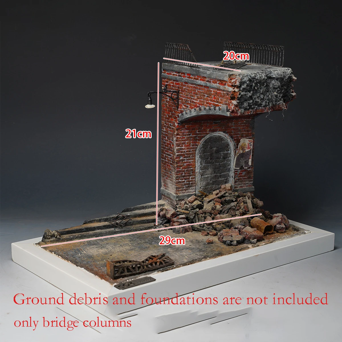 1/35  Assembly Of Overpass  Road And Bridge Models Architectural Sand Table Scene Platform Scene Display DIY Modeling