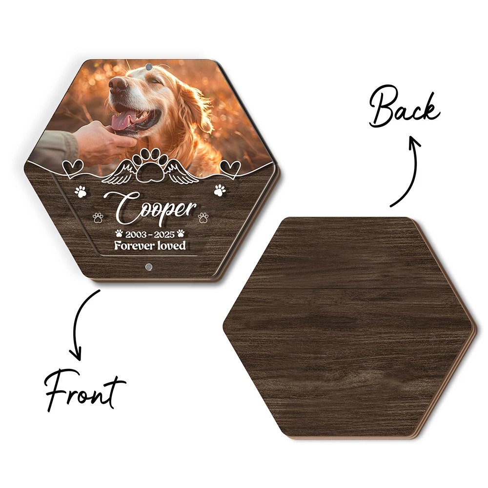 Personalized Name Wooden Carving Pet Hair Storage Box Pet Supplies Custom Dog Save Teeth Memorial Boxes Pet Lost Memorial Gifts