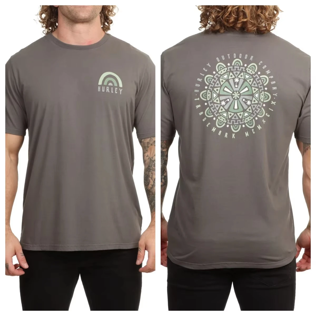 Classic Retro Blue Box Surfing Skateboarding Street Sports Brand T-Shirt Cotton Graphic Tee Men Women Summer Streetwear