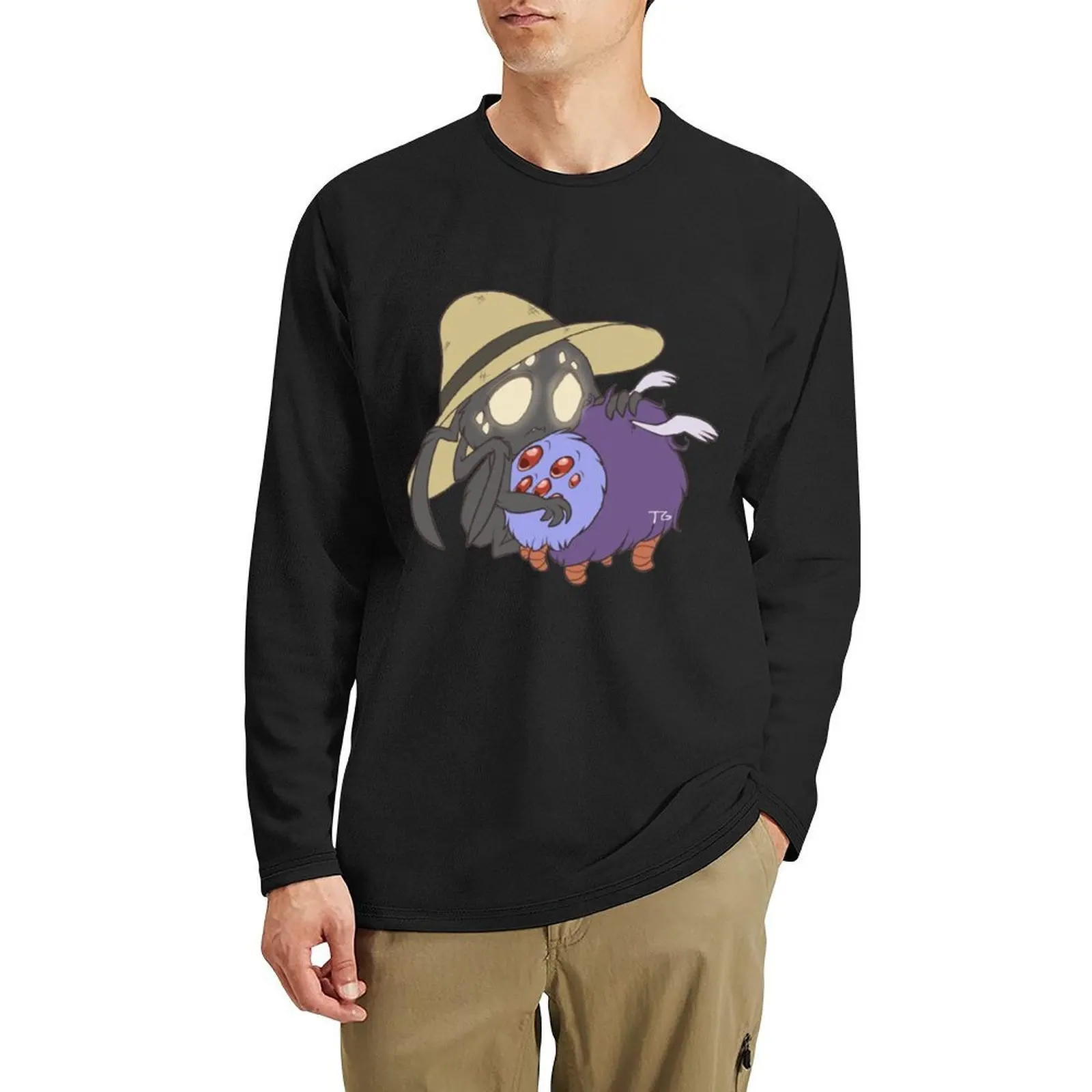 

Webber n Glommer Long T-Shirt quick drying shirt black t shirts tops Men's t-shirts