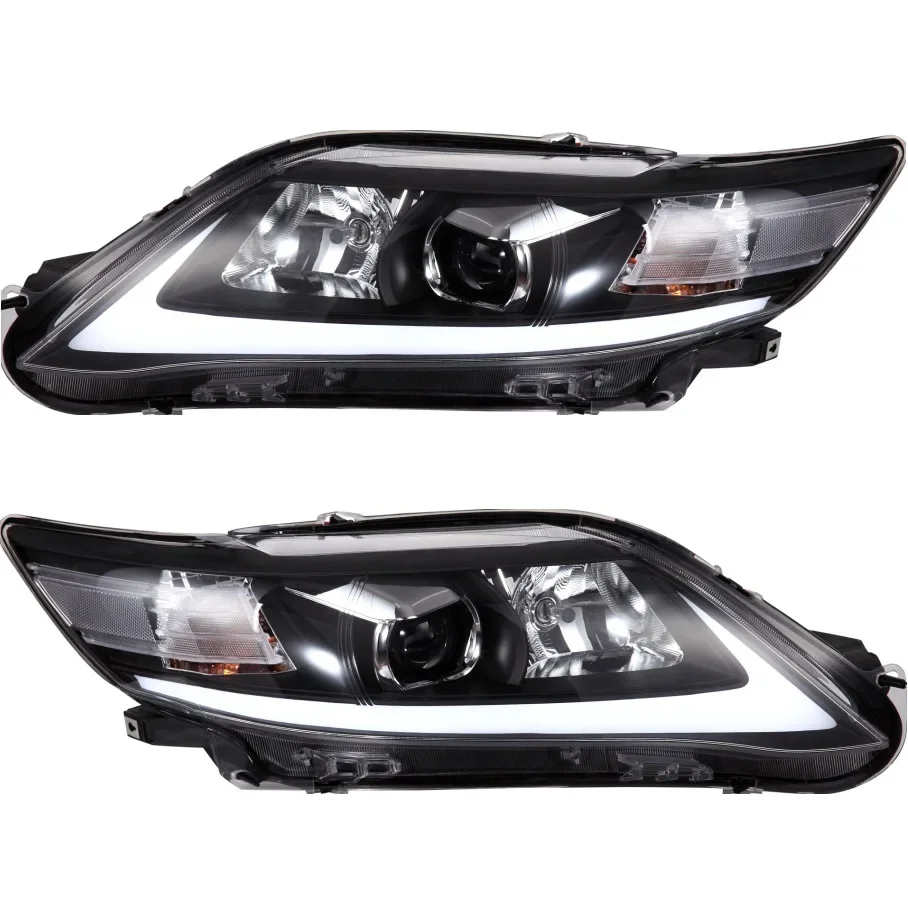 

LED Black Housing DRL Headlights For TOYOTA CAMRY 2009-2011 SEDAN Assembly