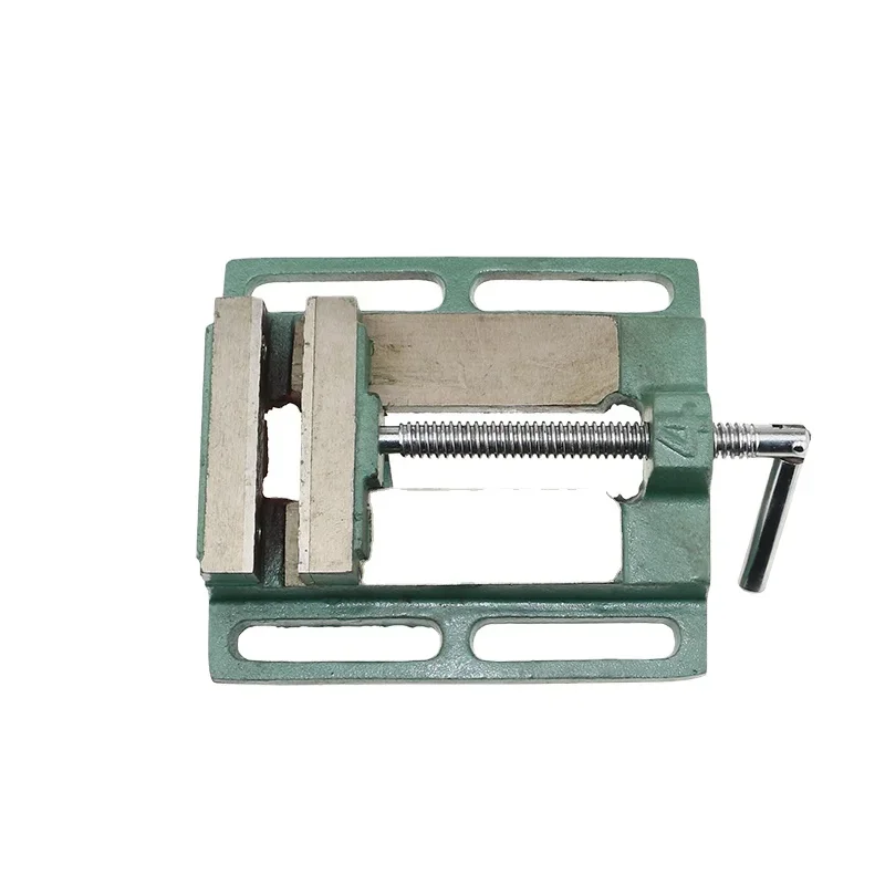 Chuck Multi-tool Manual Clamp Bench Drill FixingCast Iron Vise Vise 100mm Drilling Machine Vise Mini Workbench