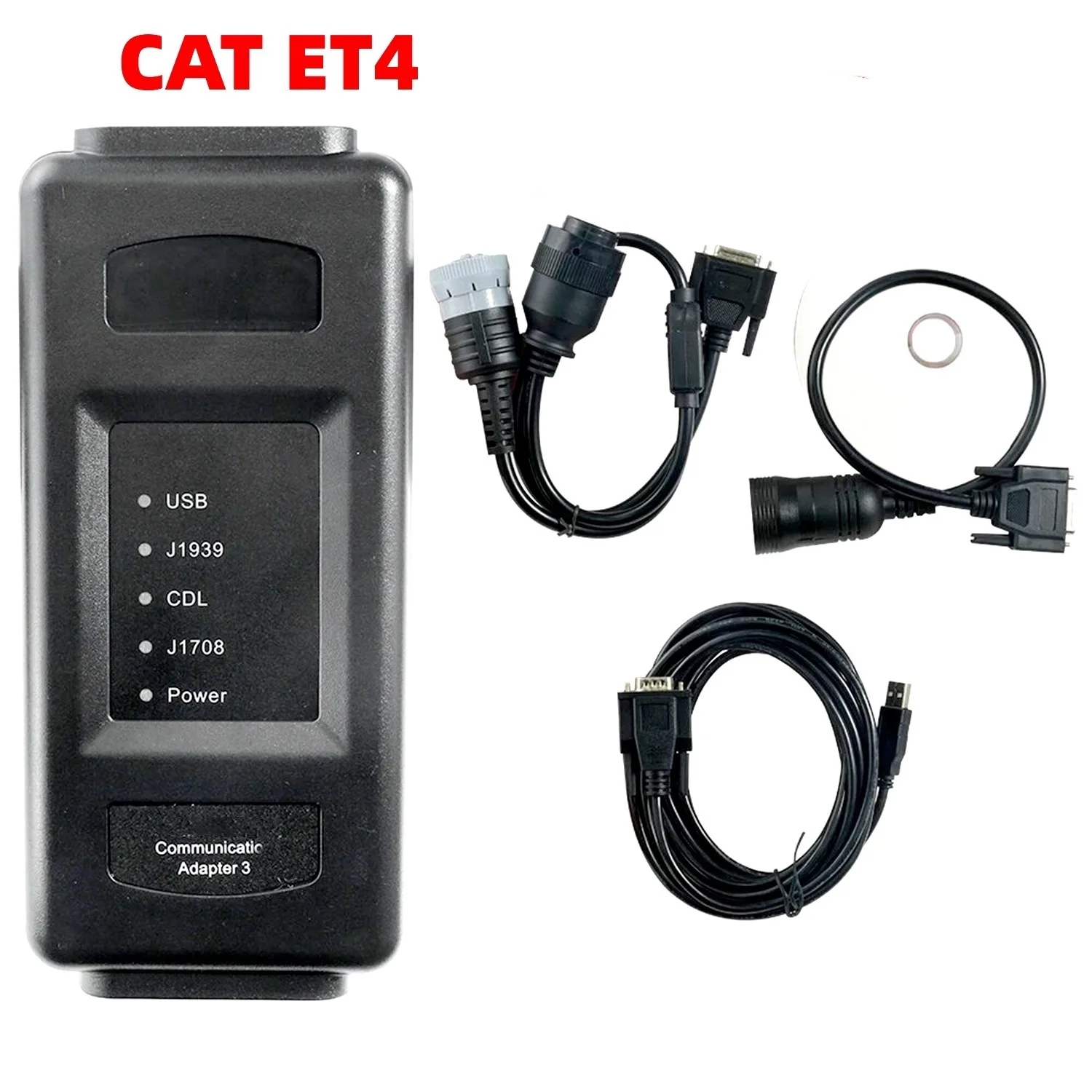 CAT ET4 For Caterp1llar Communication Adapter3 For Truck Diagnostic Tool CAT ET 4 Heavy Duty Scanner et4 OBD2 Diagnostic tool