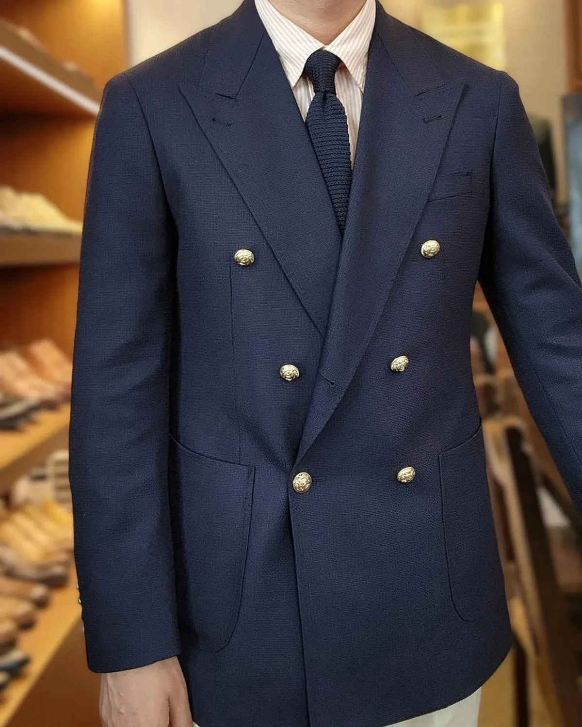 Designer Men\'s Wedding Suit Blazers Custom Made Tuxedos Double Breasted Jacket For Male Business Office Groom Wear Only Coat