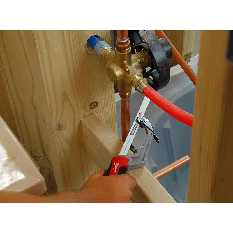 Milwaukee 48-22-0012 HackSaw Compact Metal Hand Adjustable Industrial Grade Cutting Tool