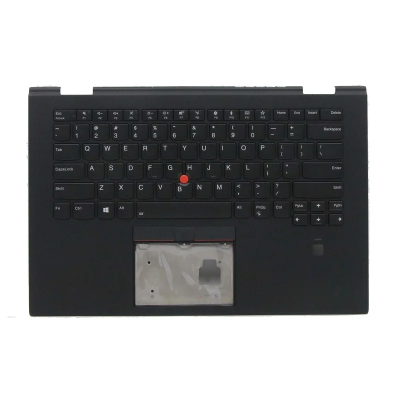 

A+NEW For Lenovo ThinkPad X1 Yoga 3rd Gen US Palmrest Keyboard Bezel Cover 02HL896