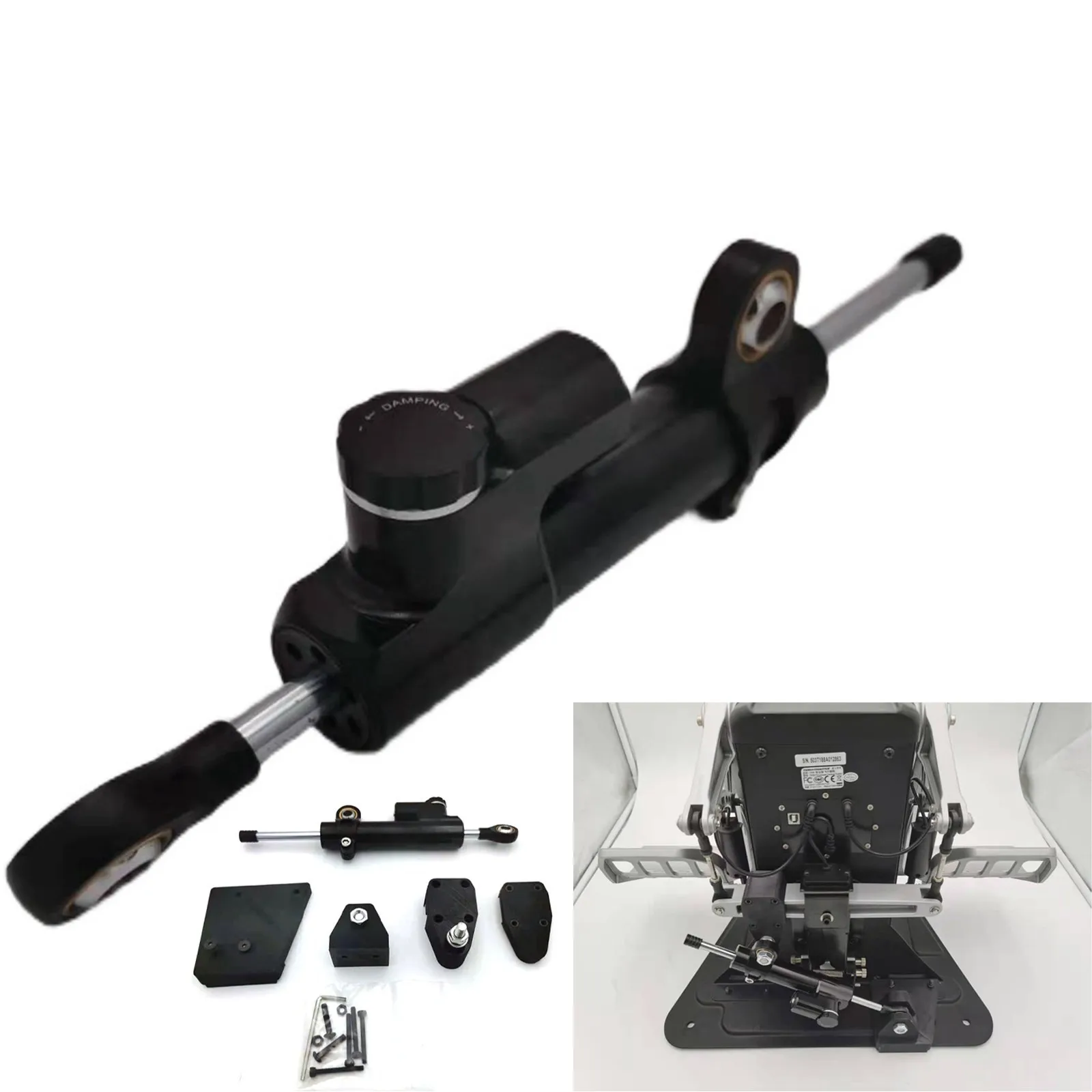 

Throttle Brake Clutch Pedal Damping Gaming Racing Thrustmaster TPR Rudder Damper Foot Rudder Damping Kit