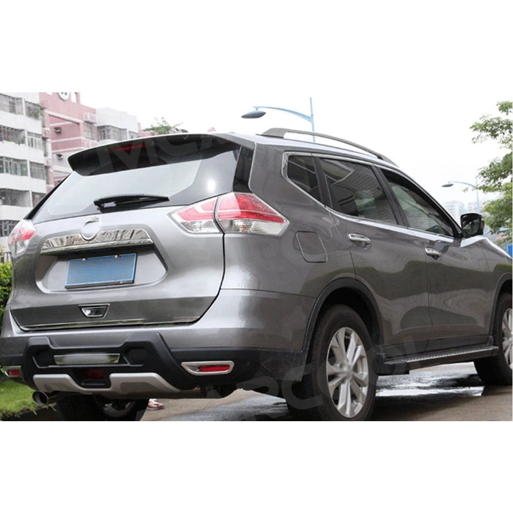 

JMCARCOOL Rear Bumper Cover Tailgate Trim Molding Boot Garnish For Nissan X-Trail Rogue X Trail Xtrail T32 2014-2017 Accessorise