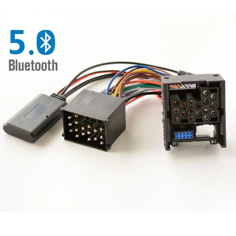 10-pinowy adapter stereo Bluetooth AUX Samochodowe gniazdo multimedialne stereo kompatybilne z akcesoriami samochodowymi BMW E46