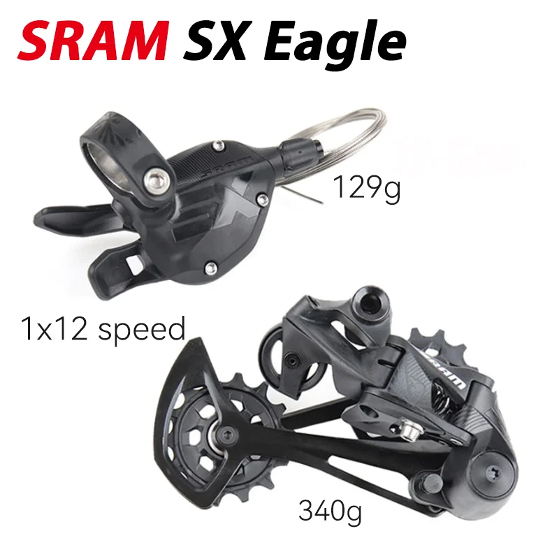 SRAM SX EAGLE 1X12 12 Speed MTB Bike Groupset Trigger Shifter Right Side Rear Derailleur Mountain Bicycle Bike MTB Kit