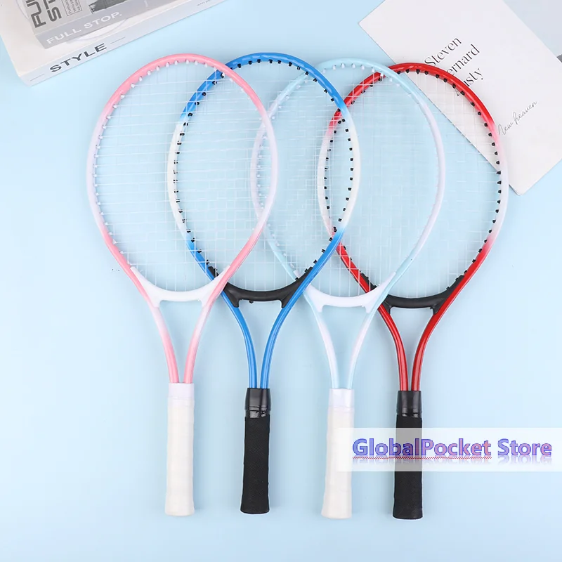 1Pc Children Tennis Racket Training Professional Tennis Racquet Parent Child Interactive Shockproof Beginner Racquet Unisex