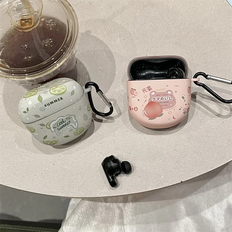 for Bose QC QuietComfort Earbuds II 2 Cute Cartoon Wireless Bluetooth Headset Cases Protection Headphones Cover Case Funda Capa view 3