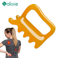 Large Fascia Cellulite Massager Tool Double Push Massager Facial Maintenance Gua Sha Massage Board Resinous Plate