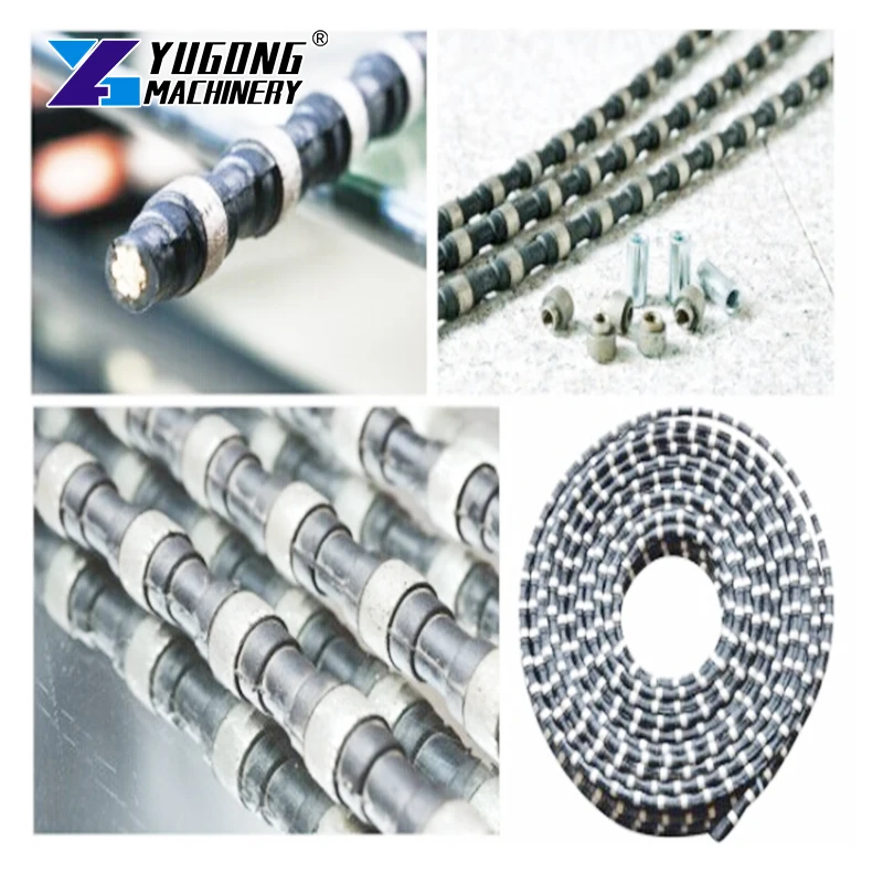 Strong Cut Wire Saw Rope Combination For Hard Rock And Solid Concrete Breaking