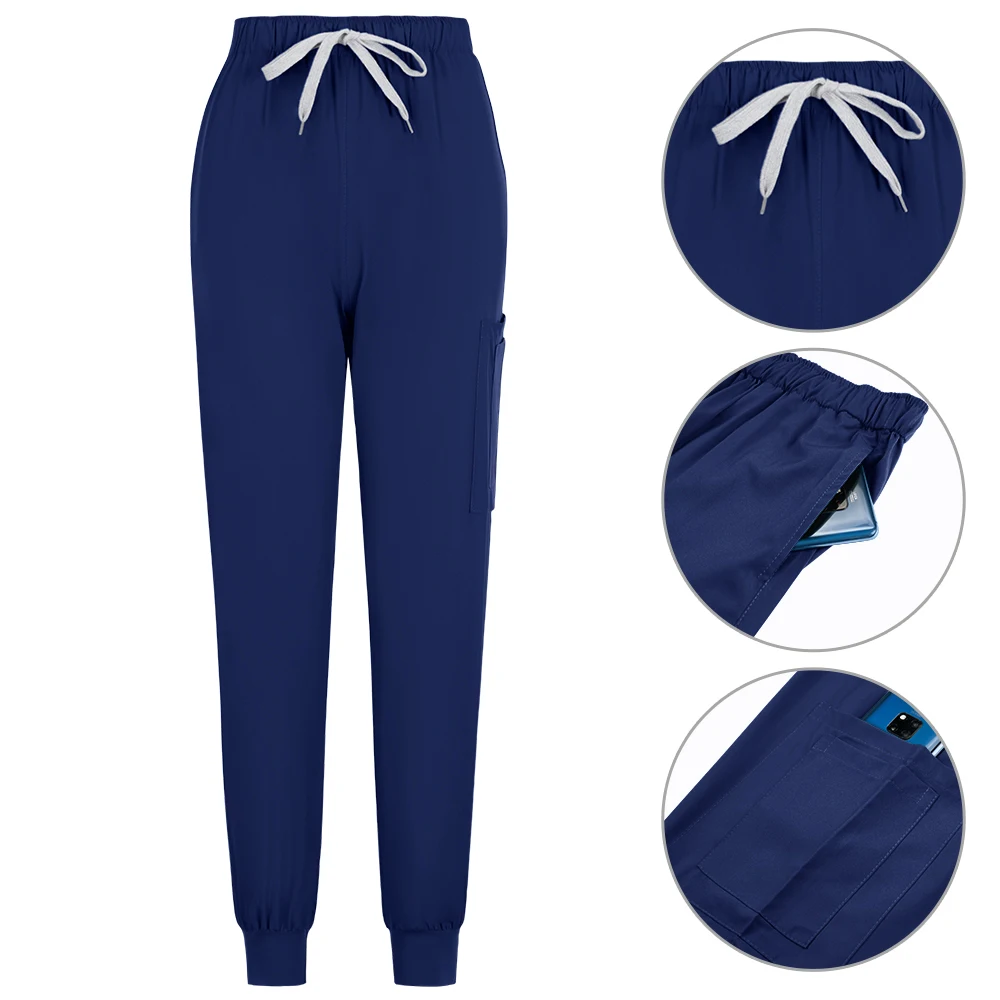 Conjunto de uniformes cirúrgicos de duas peças, vestidos de esteticista, roupa de trabalho médica, roupas clínicas para animais de estimação, uniforme de enfermeira por atacado