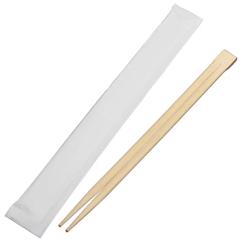 20/50/100 Pairs Disposable Chopsticks - Individually Wrapped Bamboo Chop sticks - Chopstick In Bulk - Disposable Utensils