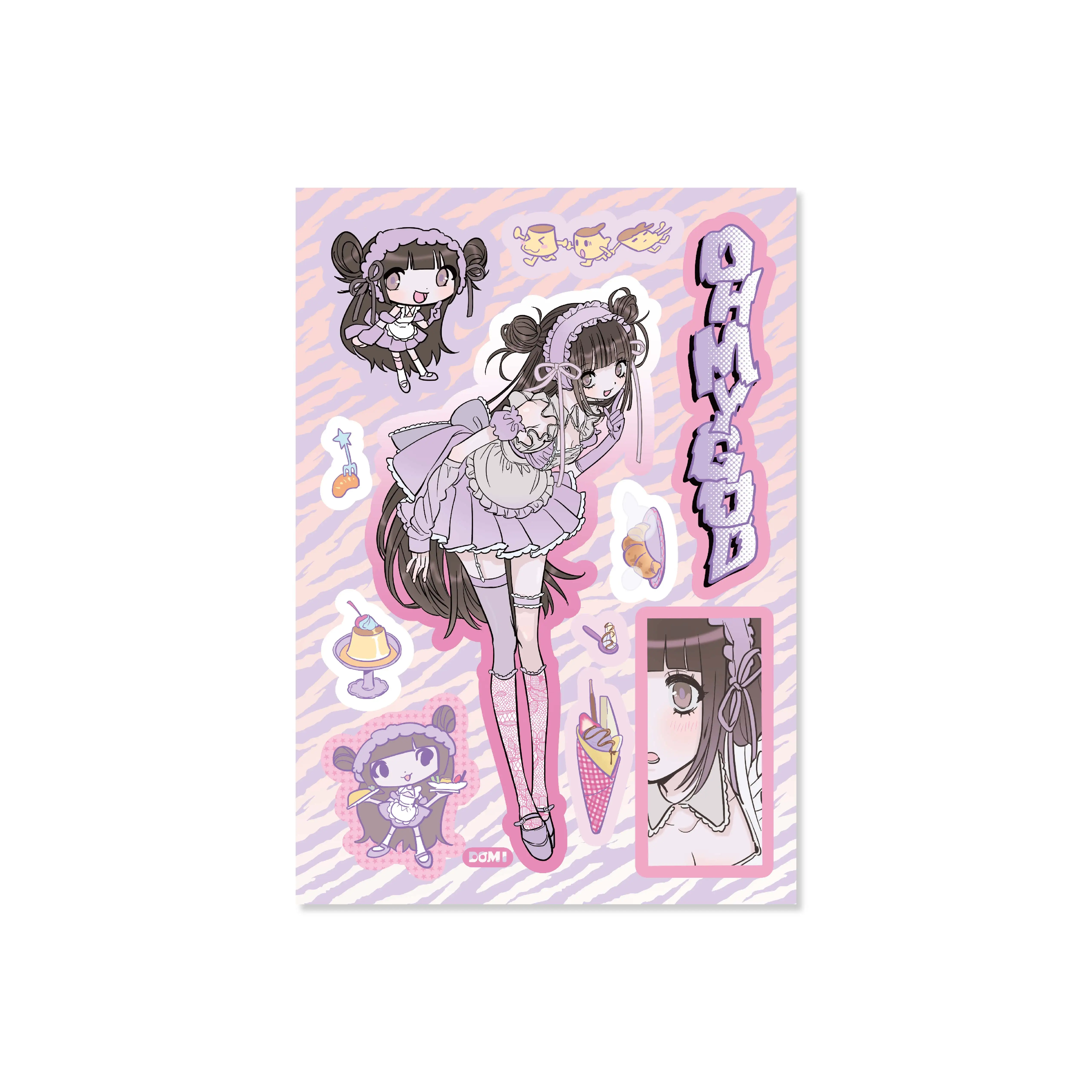 Domi Guka Korean Sticker Book (1/8/32 Pcs)