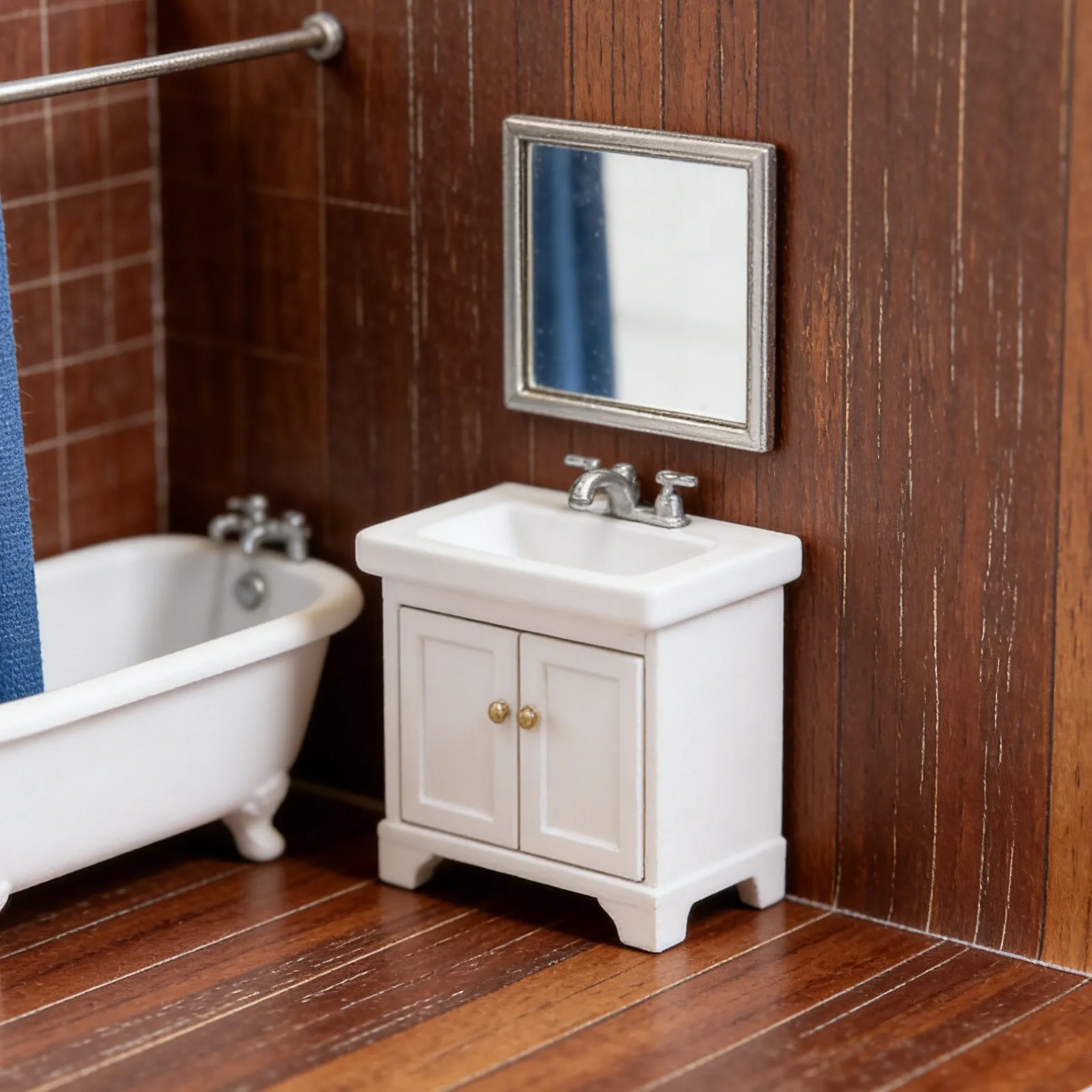 

15Pcs Diorama Construction Supplies Wooden Thin Plank Sheet 8.1x6x0.04in Easy Cut Wooden Flooring for Miniature Sand Table and