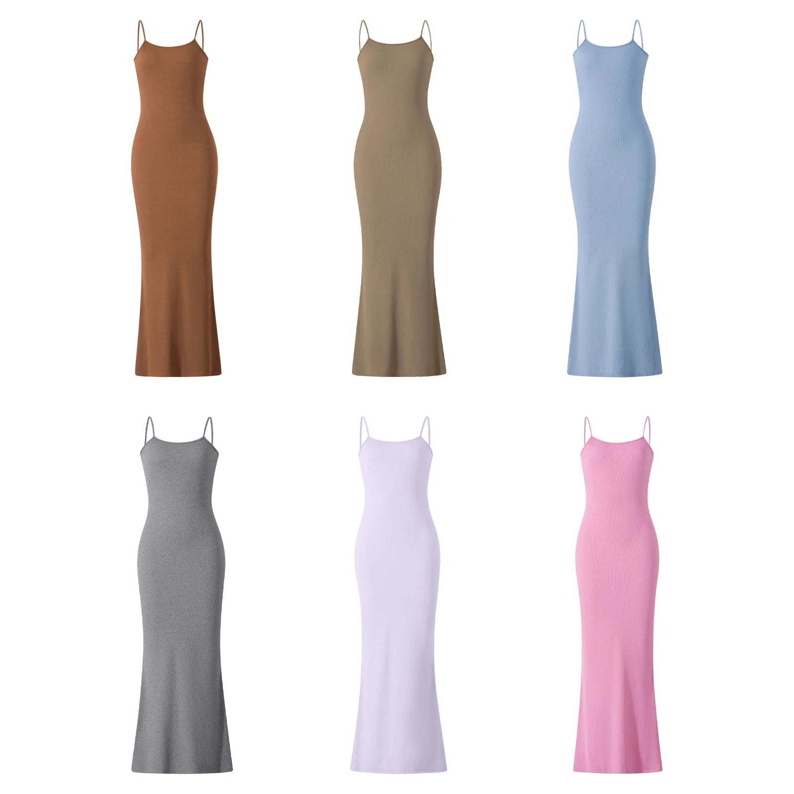 cardigan bodycon dress Ribbed Cardigan & Cami Midi Bodycon Dress, White / S
