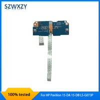 SZWXZY For HP Pavilion 15-DA 15-DB Touchpad Mouse Button Board With Cable LS-G073P 4350MA32L01 Fast Shipping