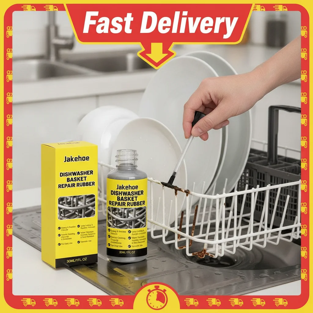 30ML Dishwasher Basket Repair 30ml Rubber Appliance Basket Touchup Dishwasher Rack Restorer Paint Removable Rubber Coating
