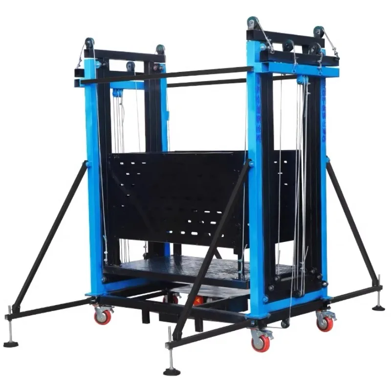 

Electric scaffolding elevator mobile lift platform foldable indoor and outdoor construction site decoration household elevator