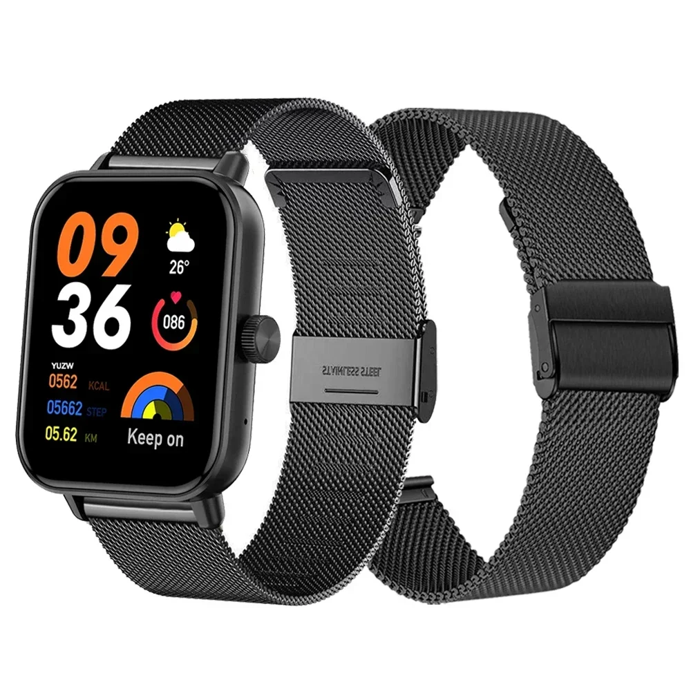20mm 22mm Milanese Strap Für COLMI P71 P81 Uhr Band Für COLMI M42/C81/C60/P68/P73/P76/V68 Metall Edelstahl Armband Zubehör