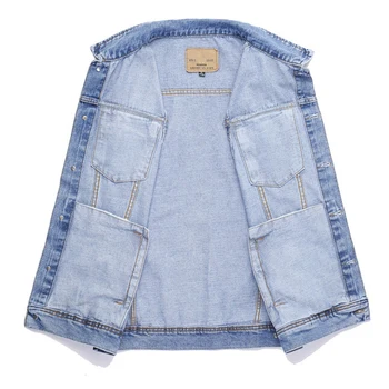 Spring Summer Men's Denim Vests Fashion Turn-Down Collar Cotton Jean Sleeveless Jackets Man Retro Streetwear Party Waistcoats 3