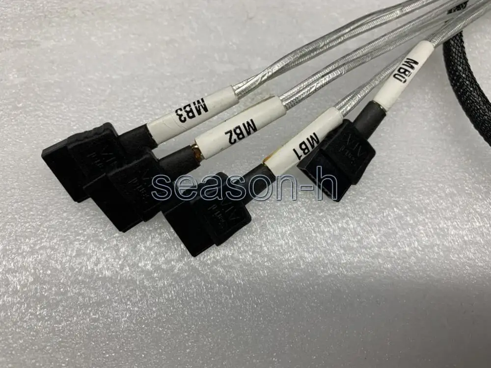 Power Reverse Cable 4x SATA to 1x 8087 60cm for controller raid  card