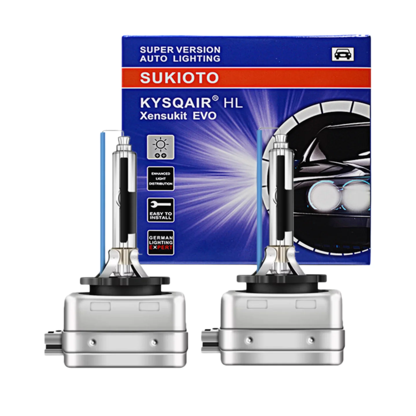 

SUKIOTO KYSQAIR D1S D1R HID D3S D3R 6000K HID Xenon — замена фар для MG 6 2010-2023