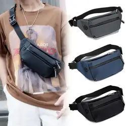 Borsa pettorale impermeabile per uomo marsupio per il tempo libero sport all'aria aperta borsa a tracolla monospalla moda versione coreana da uomo alla moda