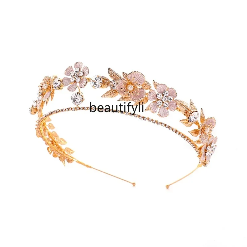 Premium Bridal Evening Ceremony Headgear Wedding Dress 18 Year Old Adult Ceremony Crown Headband