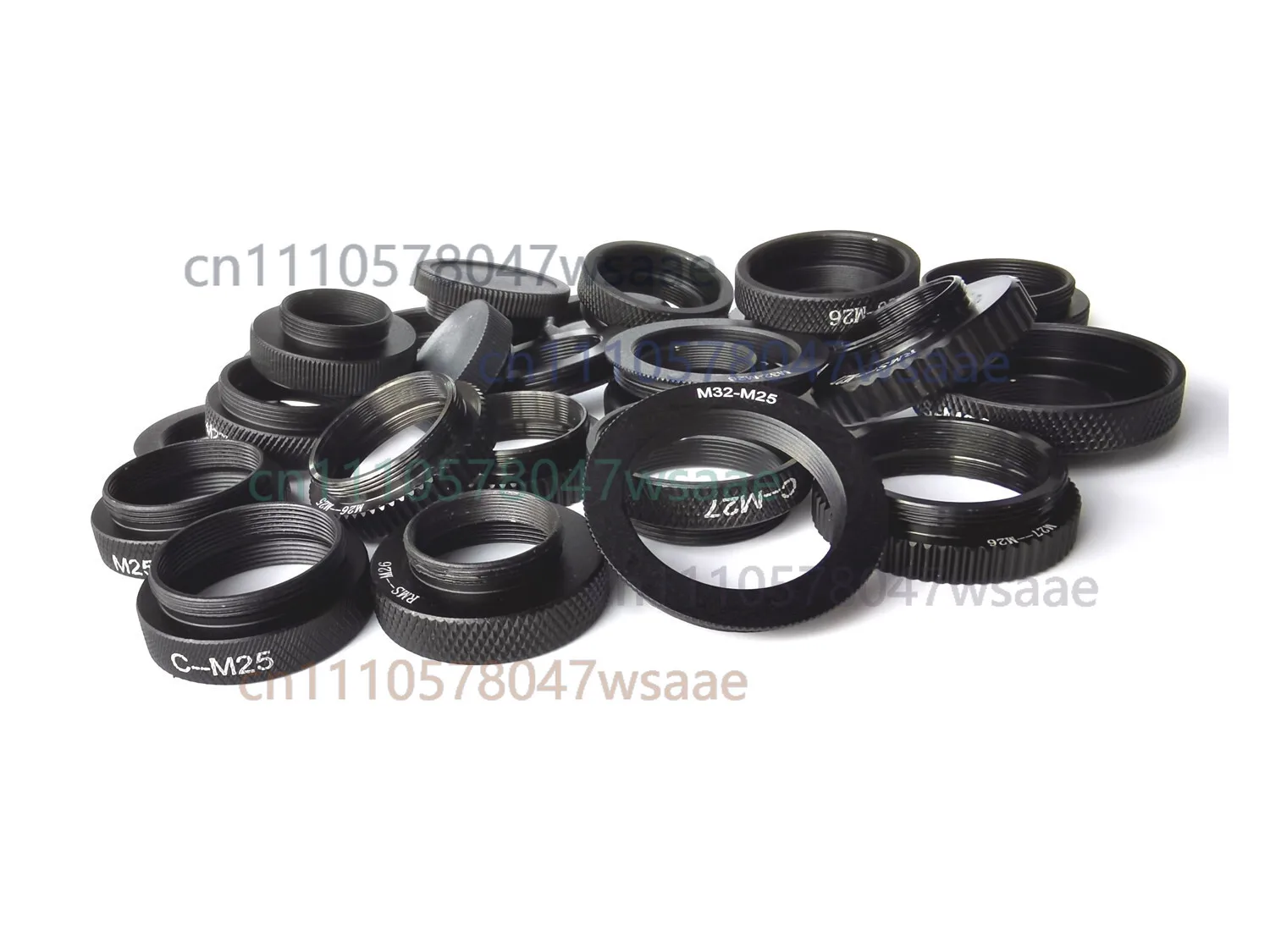 For RMS-M26 Thread Adapter Ring, RMS Male to M26x0.75 Female, For Microscope Objective Lens