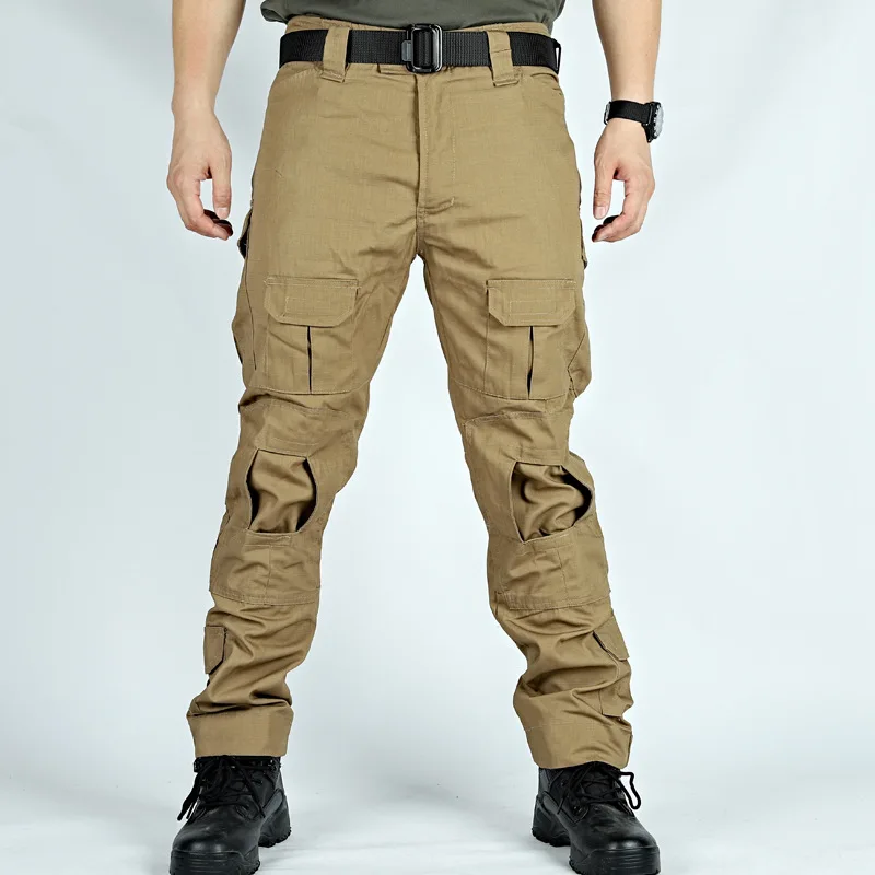 New Men Cargo Casual Pant Multi-Functional Tactical Pants Outdoor Hiking Multi-Pocket Man Trousers Hunting Working Clothing