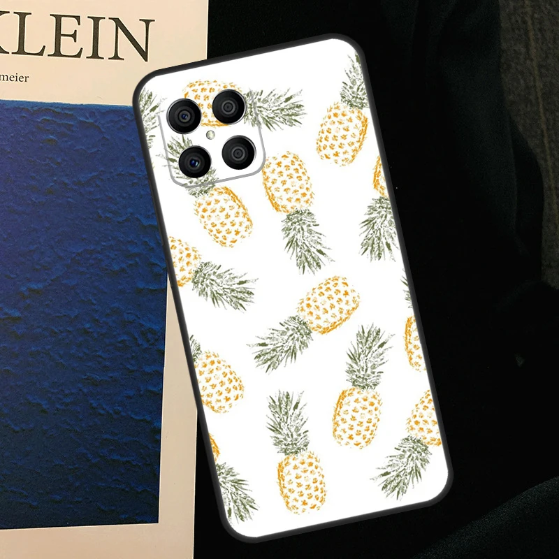 Summer Fruit Pineapple Case For Huawei Honor 50 Pro X9 X8 X7 P50 P20 P30 P40 Lite P Smart 2021 Nova 9 5T Cover