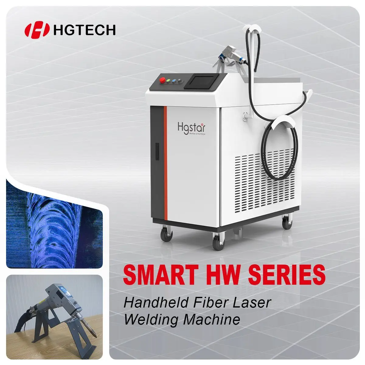 

Improve Processing Quality Handheld Portable CNC Fiber Laser Welding Machine for Carbon Steel/Stainless Steel/Aluminum Alloy