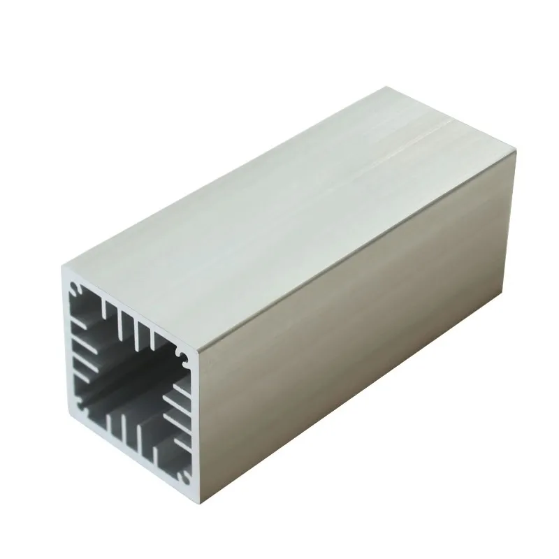 1PCS 40x40mm Wind Tunnel Radiator for Powerful Electronic Tube Radiator Wind Tunnel Aluminum Heat Dissipation Triode Heat Sink