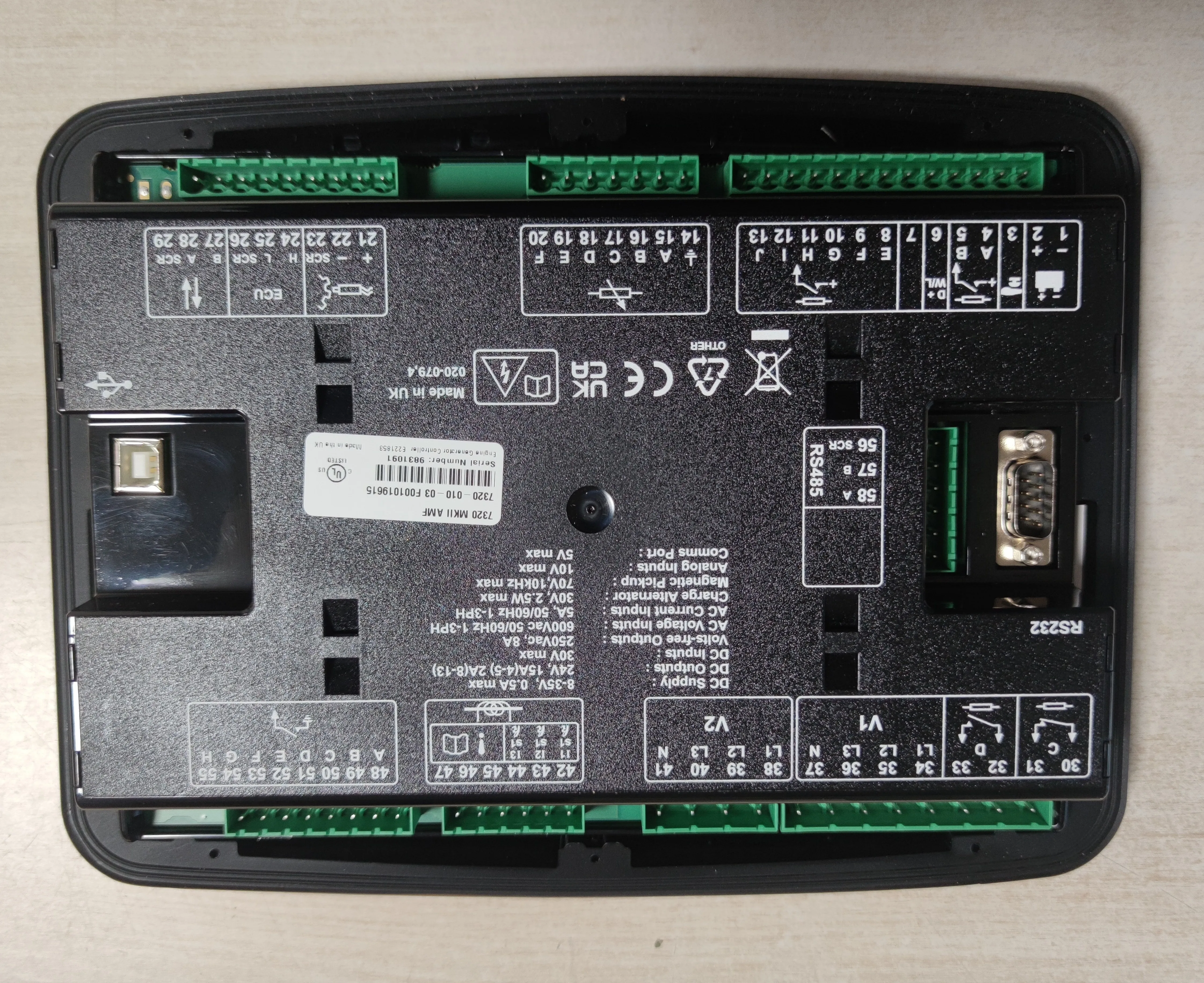DSE7320 MKII Real Deep Sea Controller LCD Display Control Panel Original Package