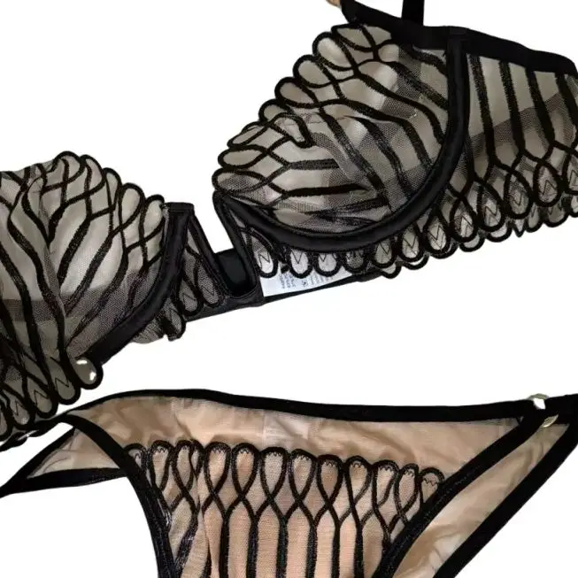 

KUCLUT sexy lingerie thin glossy back bra anti-sagging women underwear support large breasts show small bra suit