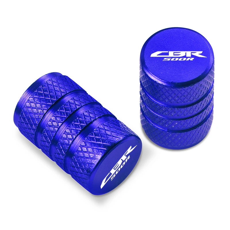 2 قطعة لهوندا CBR500R CBR500 R CBR 500R CBR 500 R 2013-2024 دراجة نارية CNC ملحقاتها عجلة قضيب صمام إطار قبعات غطاء محكم